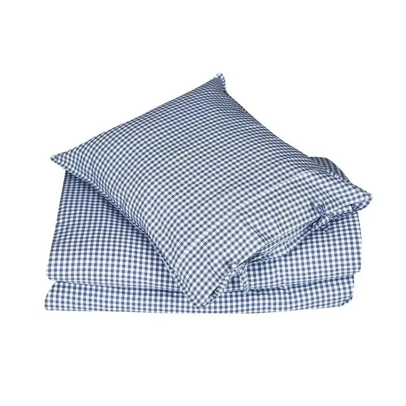 Örngott Allan Gråblå/Vit Rutigt 50x60 Classic Textile