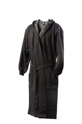 Morgonrock College Mörkgrå Kosta Linnewäfveri