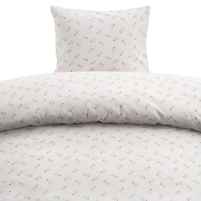 Päron Rosa Bäddset Enkeltäcke 150x210 Borganäs of Sweden