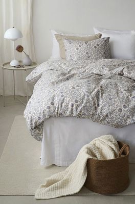 Botanique Blå Blommigt Bäddset Enkeltäcke 150x210 Borganäs of Sweden