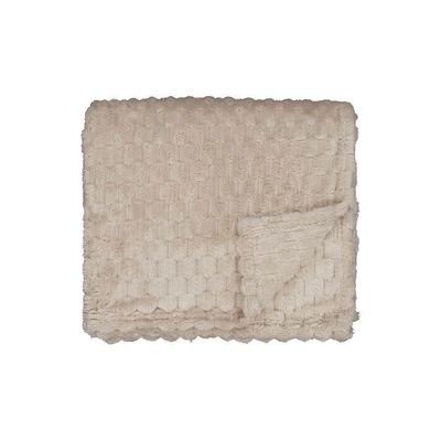 Lukas Beige Pläd 125x150 Noble House