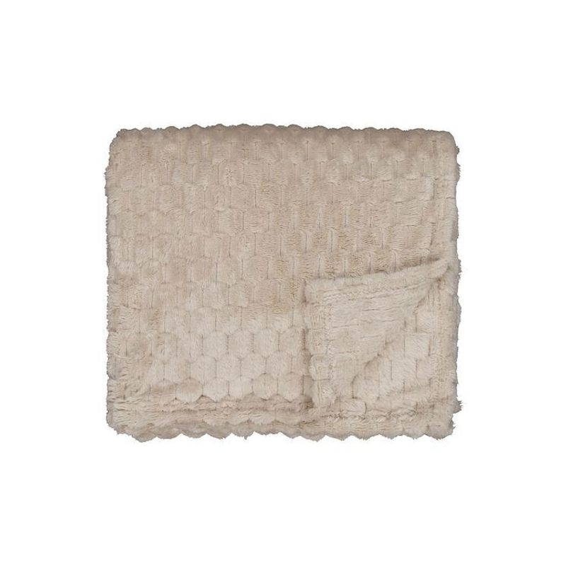 Lukas Beige Pläd 125x150 Noble House