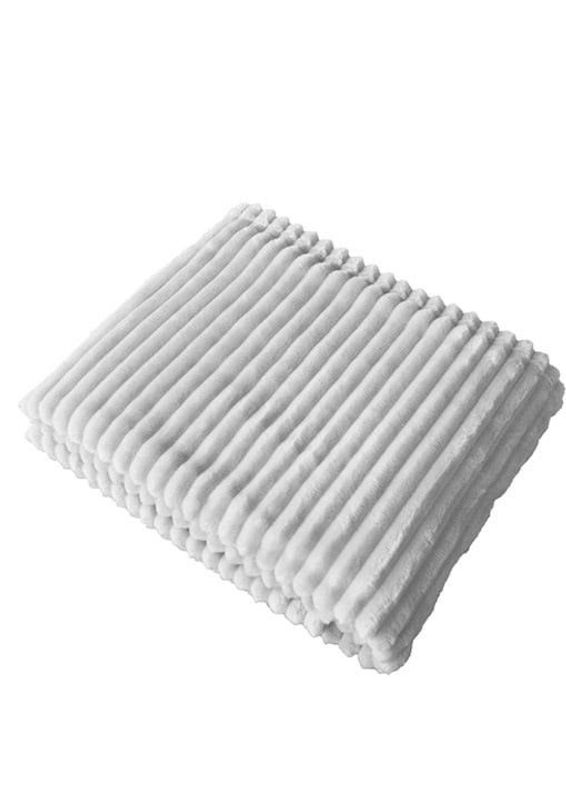 Baloo Vit Pläd 130x170 Redlunds