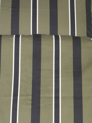 Heestrand Randigt Satin Beige Bäddset Enkeltäcke 150x210 Lord Nelson Victory