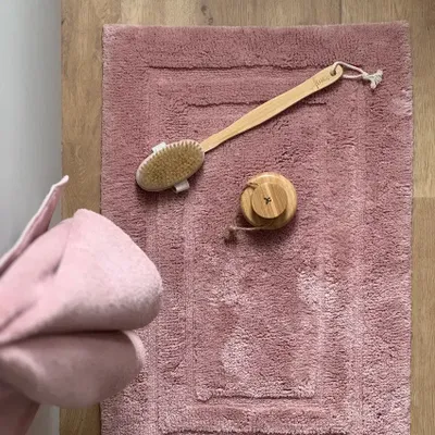 Turin Rosa Badrumsmatta Classic Textile