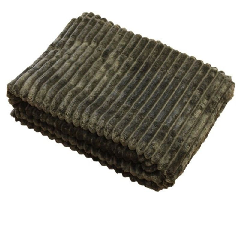 Baloo Oliv Pläd 130x170 Redlunds