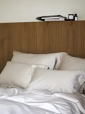 Örngott Elegance Egyptisk Bomullssatin Beige 60x80