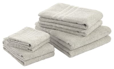 Basic Frotté Sand Badrumshandduk Borganäs of Sweden