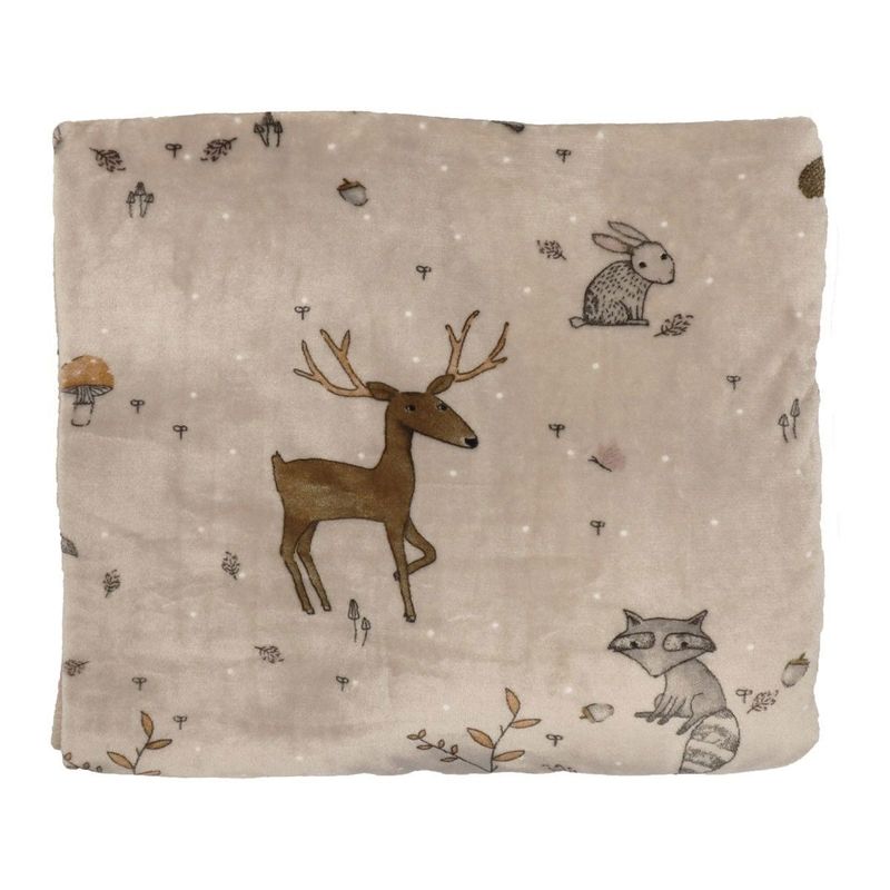 Stampe Beige Pläd Barn 130x150 Redlunds