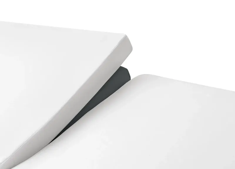 Dra på lakan 2-split Vit 160x200 Borganäs of Sweden