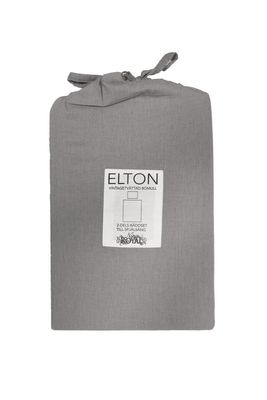 Elton Mellangrå Spjälsäng Barn Bäddset 100x130 Nina Royal