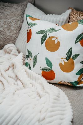 Baloo Vit Pläd 130x170 Redlunds