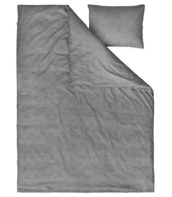Vitteberg Grå Bäddset Enkeltäcke 150x210 Lord Nelson
