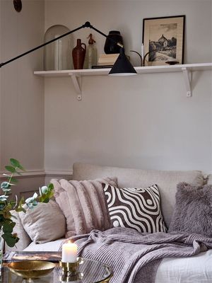 Liam Pläd 130x170 Beige