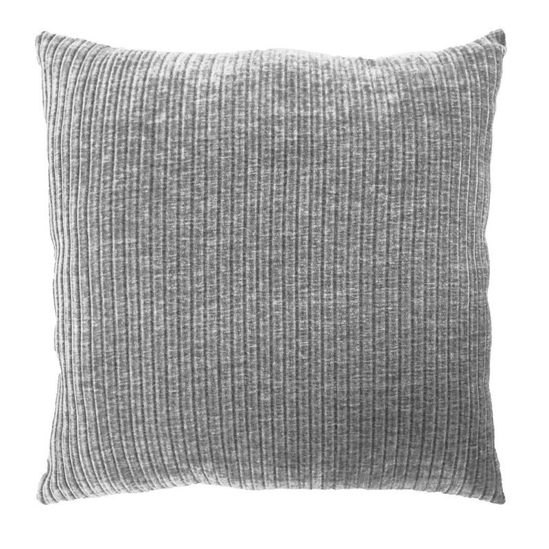 Cord Ljusgrå Kuddfodral 45x45 Redlunds