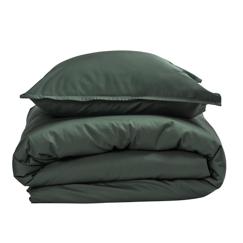 Bamboo Solid Green Påslakan 150x210 Gripsholm