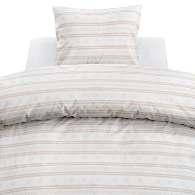 Inka Rosa Bäddset Enkeltäcke 150x210 Borganäs of Sweden