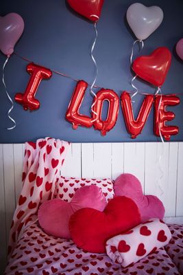 Valentine Rosa Pläd 125x150 Noble House