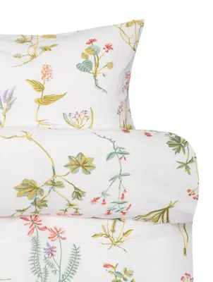 Fiona Rosa Blommor Bäckebölja Bäddset Enkeltäcke 150x210 Höie