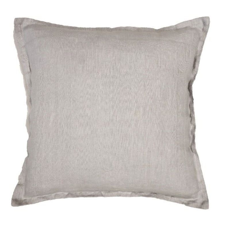 Linne Ljusgrå Kuddfodral 45x45 Redlunds