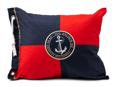 Barsebäck Marin/Röd Maritim Kuddfodral 50x60 Lord Nelson Victory