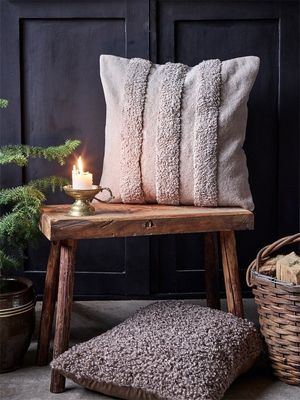 Bagge Grå Kuddfodral 45x45 Redlunds