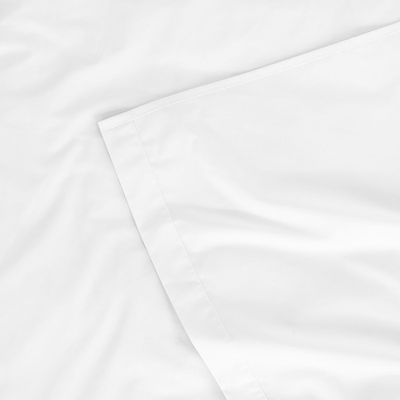 Egyptisk Bomull Vit Lakan 180x270