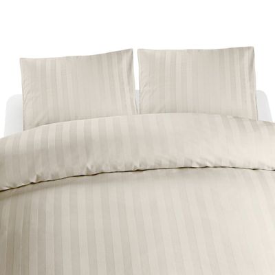 Hotell Satin Champagne Bäddset Dubbeltäcke 220x210 Borganäs of Sweden