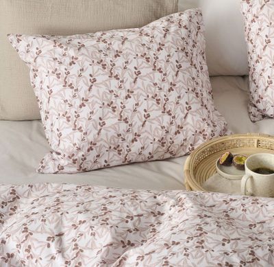 Havtorn Persika Bäddset Enkeltäcke 150x210 Borganäs of Sweden