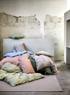 Harmoni Satin Ljusblå Bäddset Enkeltäcke 150x210 Höie