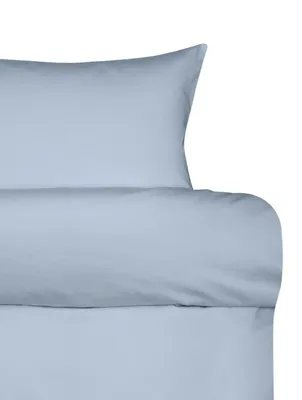 Harmoni Satin Ljusblå Bäddset Enkeltäcke 150x210 Höie