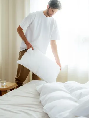 Hygea Mellanhög Fiberkudde 500g 50x60 Höie