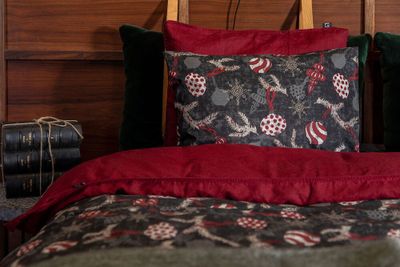 Julkula Grå Bäddset Enkeltäcke 150x210 Lord Nelson