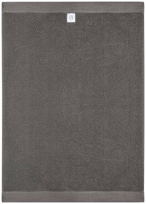 Badrumshandduk Strukturvävd Frotté Mörkgrå Kosta Linnewäfveri