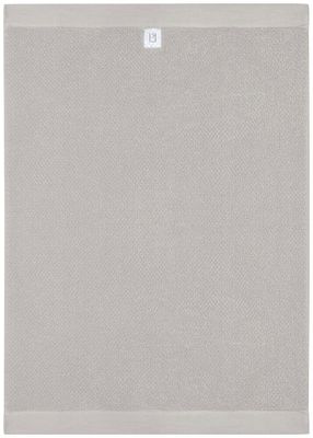Badrumshandduk Strukturvävd Frotté Grå Kosta Linnewäfveri