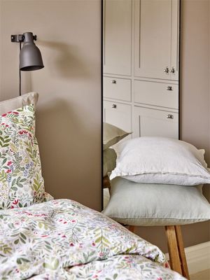 Linne Vit Kuddfodral 45x45 Redlunds