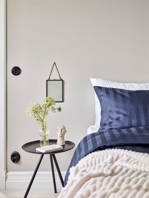 Hotell Mirage Bäddset Satin Marin Enkeltäcke 150x210 Redlunds