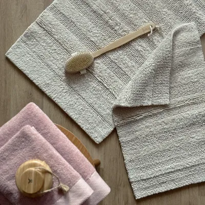 Lucca Sand Badrumsmatta Classic Textile