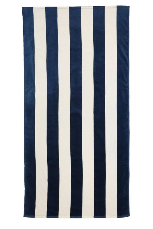 Badlakan Happy Stripe Marin Beachfrotté 80x160 Redlunds