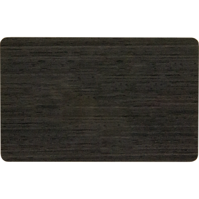 Wood card, Dark Black Walnut