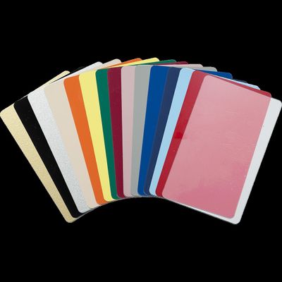 Plastic card 30 mil, many colors
