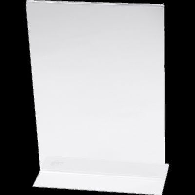 Acrylic display menu stand A4