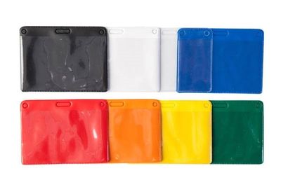 Plastic pocket, horizontal 89x57 mm, E80