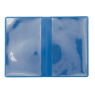 Plastic pocket horizontal, double pocket CR80 x 2, horizontal