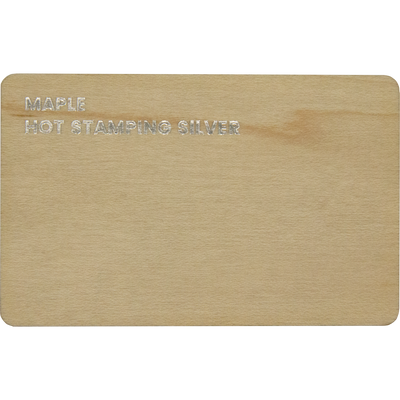 Wood card, Maple