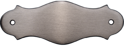 Sign Brass Silver Finish | 120x40mm