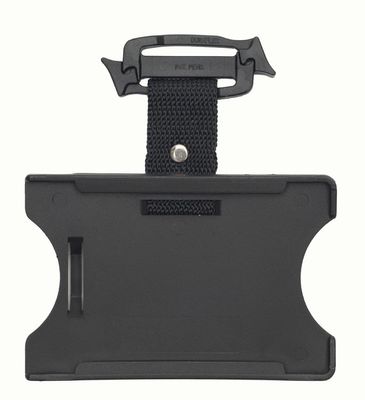 CardKeep Duo with plastic clip and lanyard