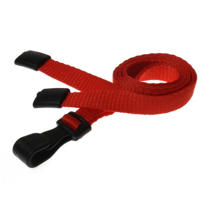 Lanyard, 10 mm, plastic hook