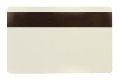 Plastic card, Mifare 1K +HiCo, white