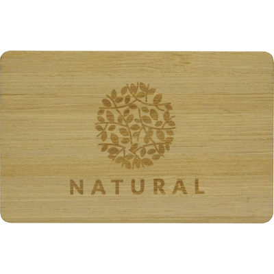 Wood card, Bamboo